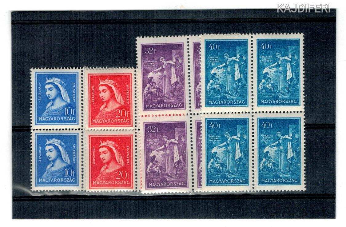 1932 szent erzsébet postatiszta sor négyes tömb