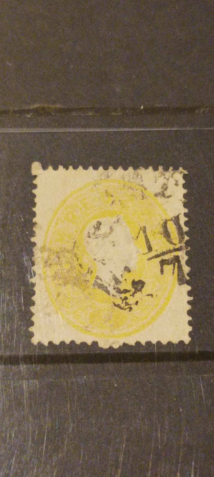 1860/61. 2 kr könyvnyomat dombornyomással