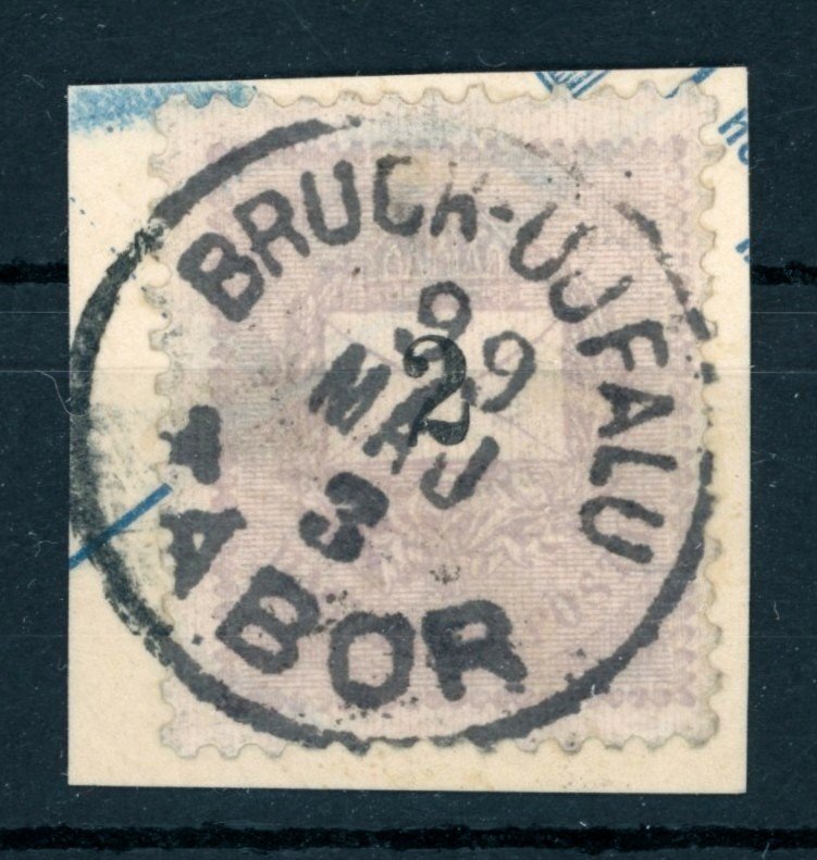 1898 krajcáros BRUCK-UJFALU / TÁBOR bélyegzés Moson - Austria Gudlin E3.70 / 80  (e74)