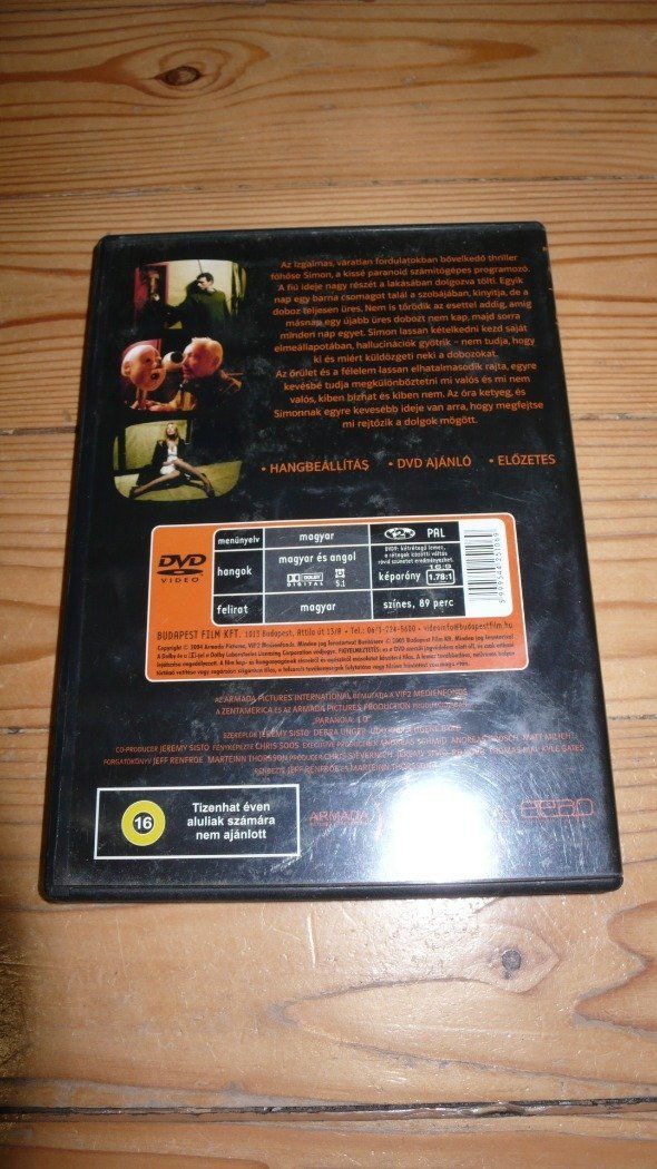 Paranoia: 1.0 dvd