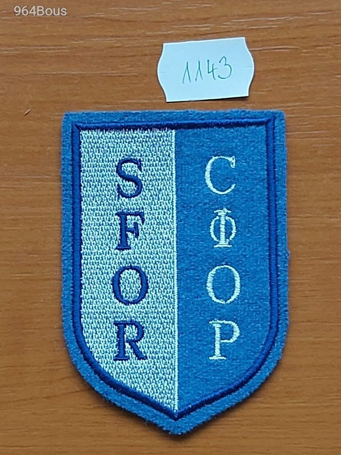 SFOR KARJELZÉS  1143.