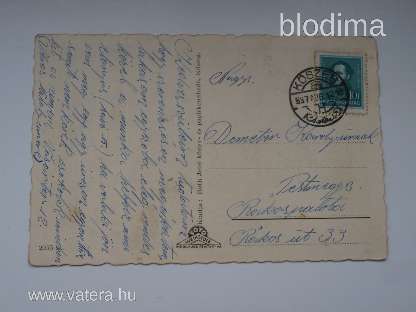 KŐSZEG HÉTFORRÁS  KÉPESLAP!