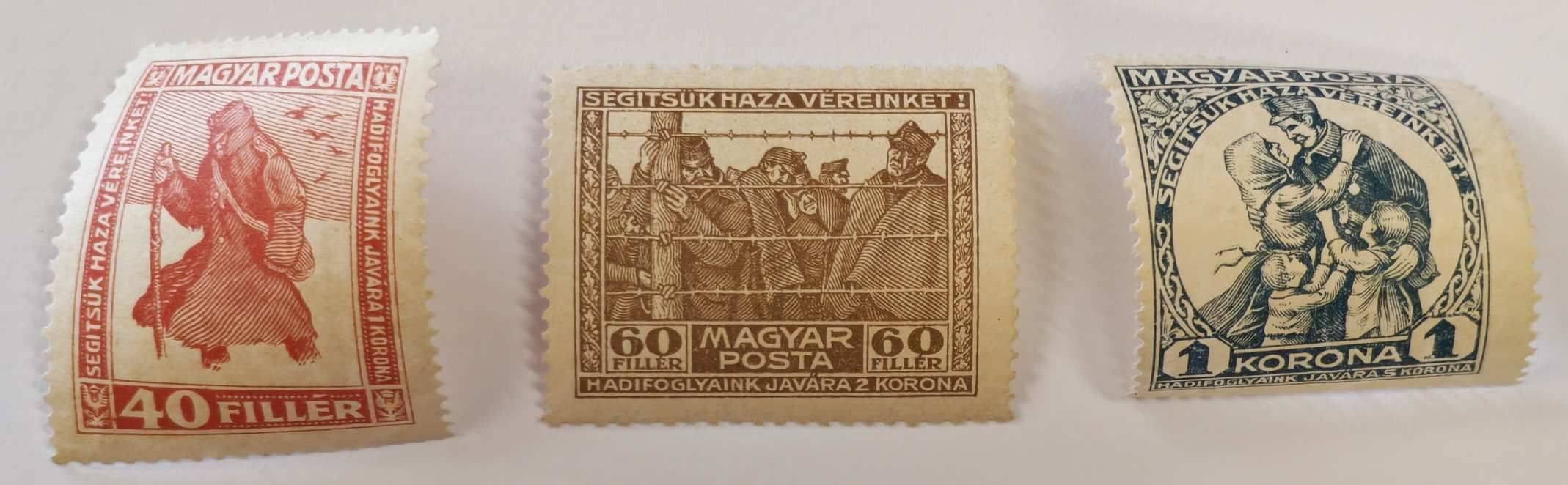 1920 Hadifogoly Teljes Sor B (**)