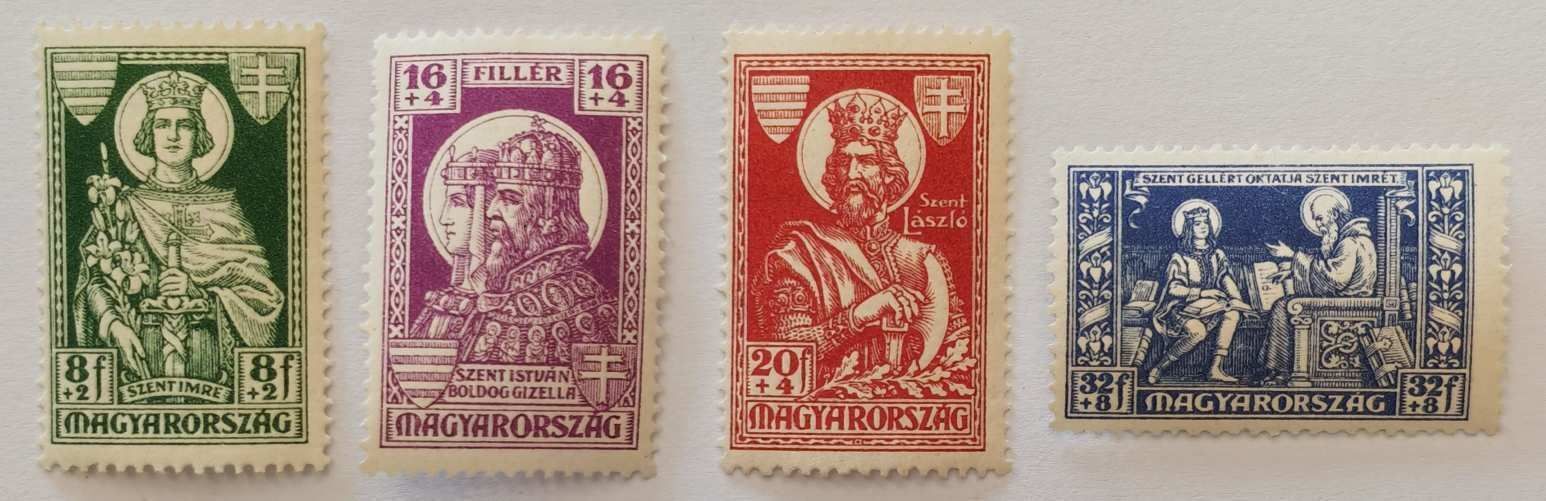 1930 Szent Imre Teljes Bélyegsor (**)