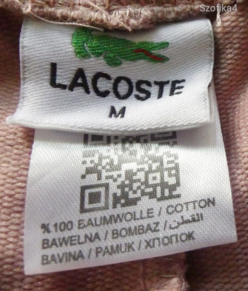 LACOSTE pamut short S