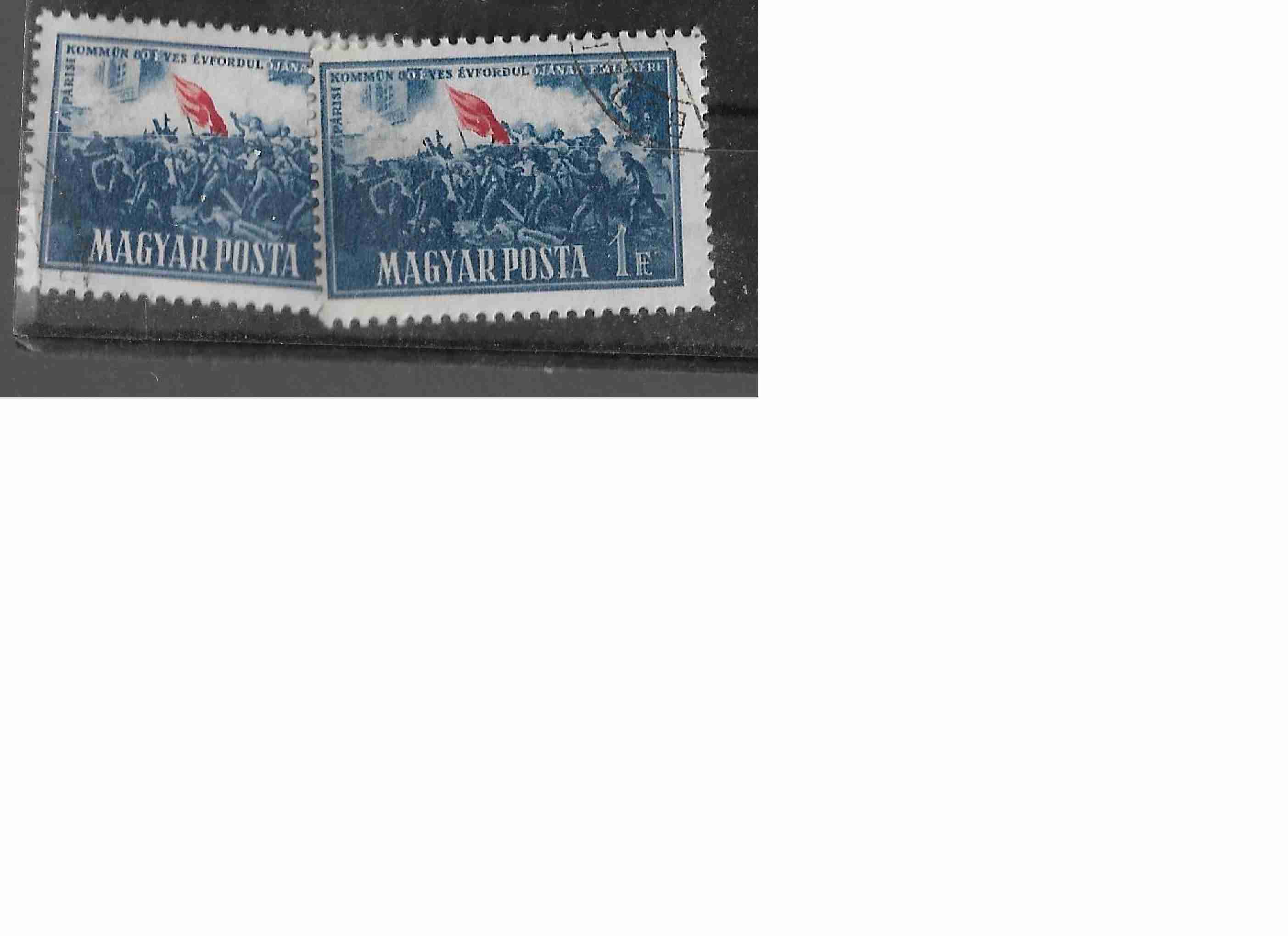 Magyar: Tévnyomatok, Eltérések: 1951 Párizsi Kommün + tám