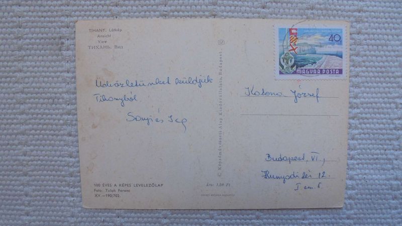 Tihany.   Látkép