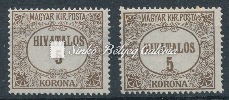 1921/24. Hivatalos - tévnyomat