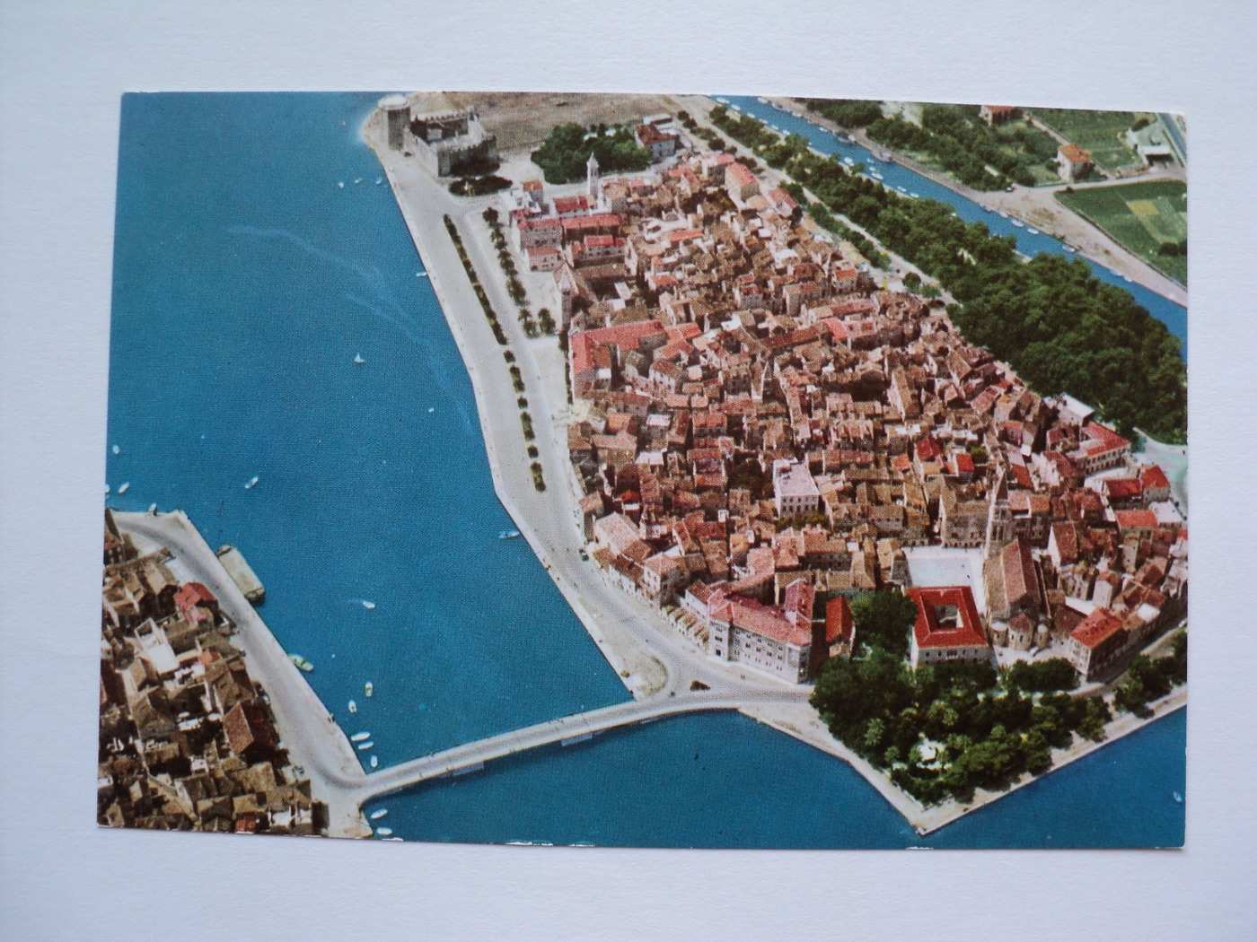 Horvátország,  Trogír,  Üdvözlet