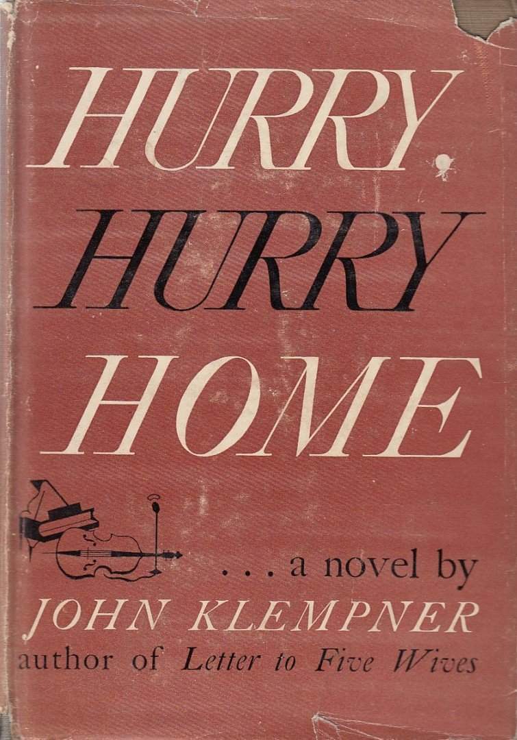 Hurry, hurry home
