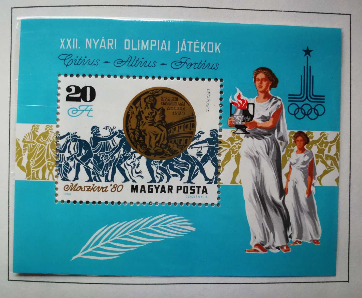 Magyarország 1980 Olimpiai érmesek Moszkva blokk L