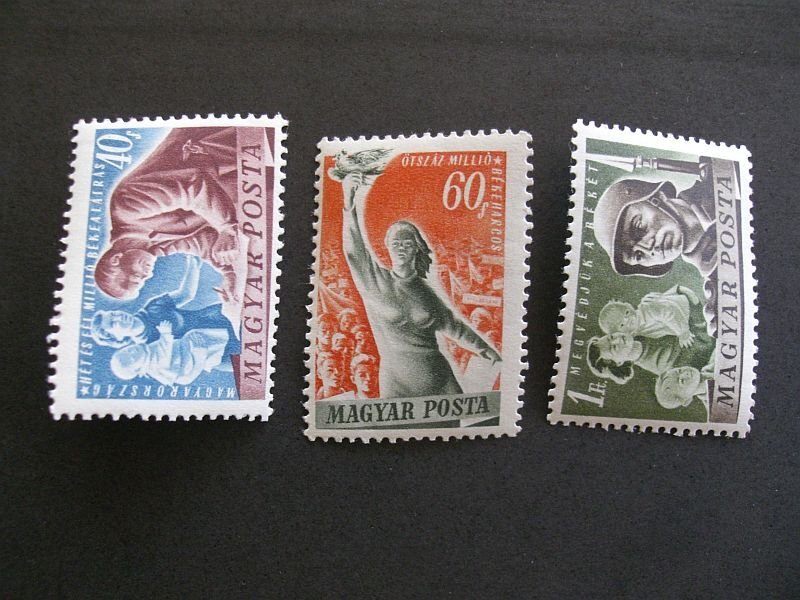 1950. Béke(III) postatiszta sor