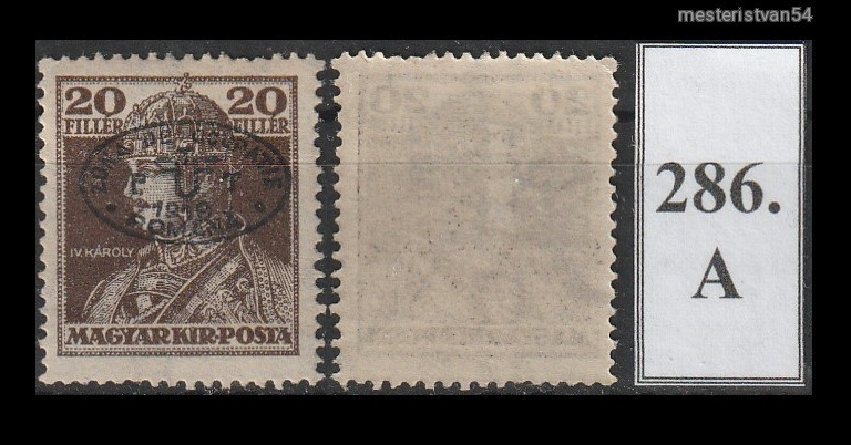 1919.Debrecen -Román megszállás (II.) November 21. A-286