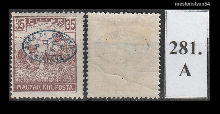 1919.Debrecen -Román megszállás (II.) November 21. A-281