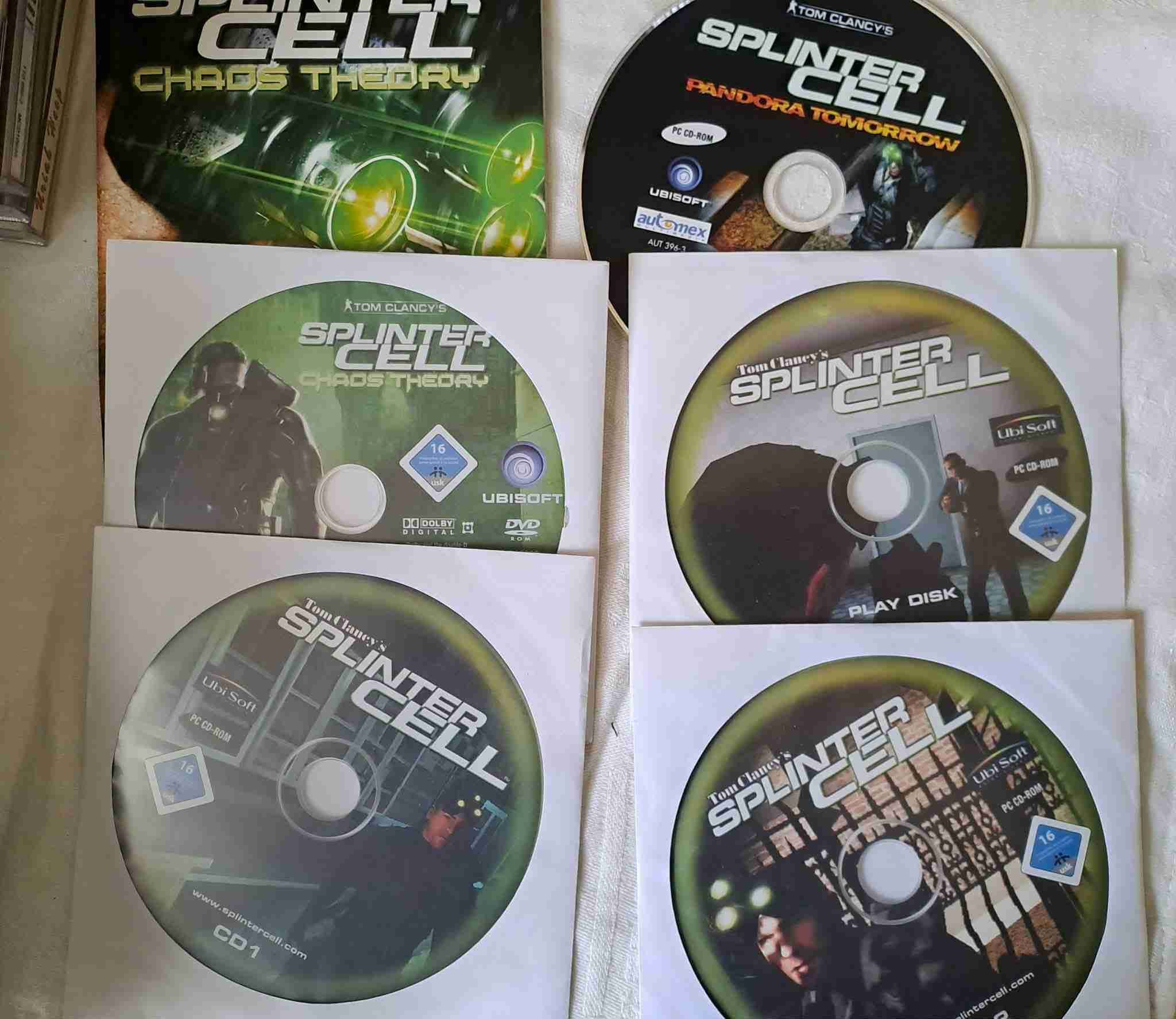 Splinter Cell Trilogy - 5 DVD
