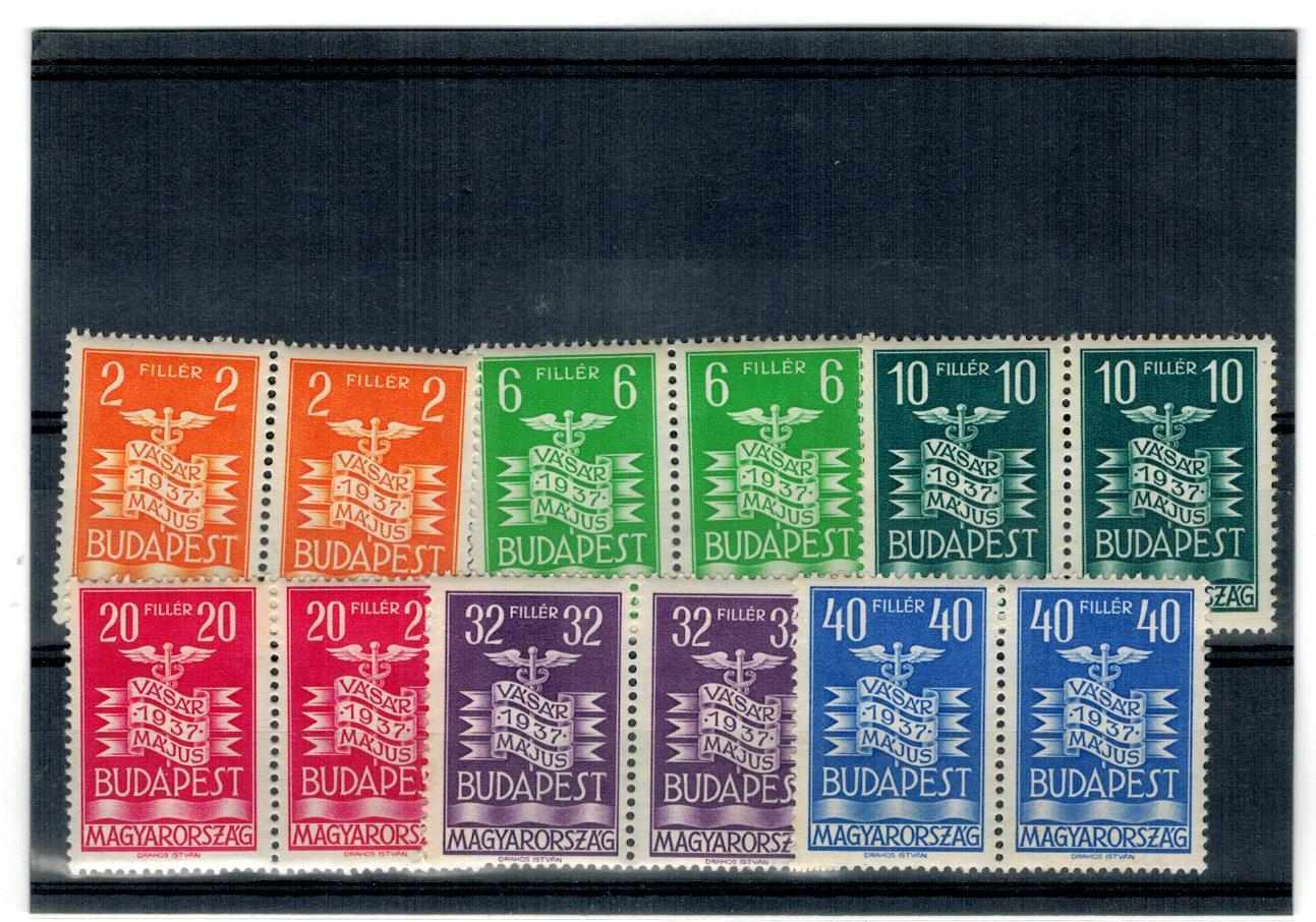 POSTATISZTA 1937 VÁSÁR PÁRBAN