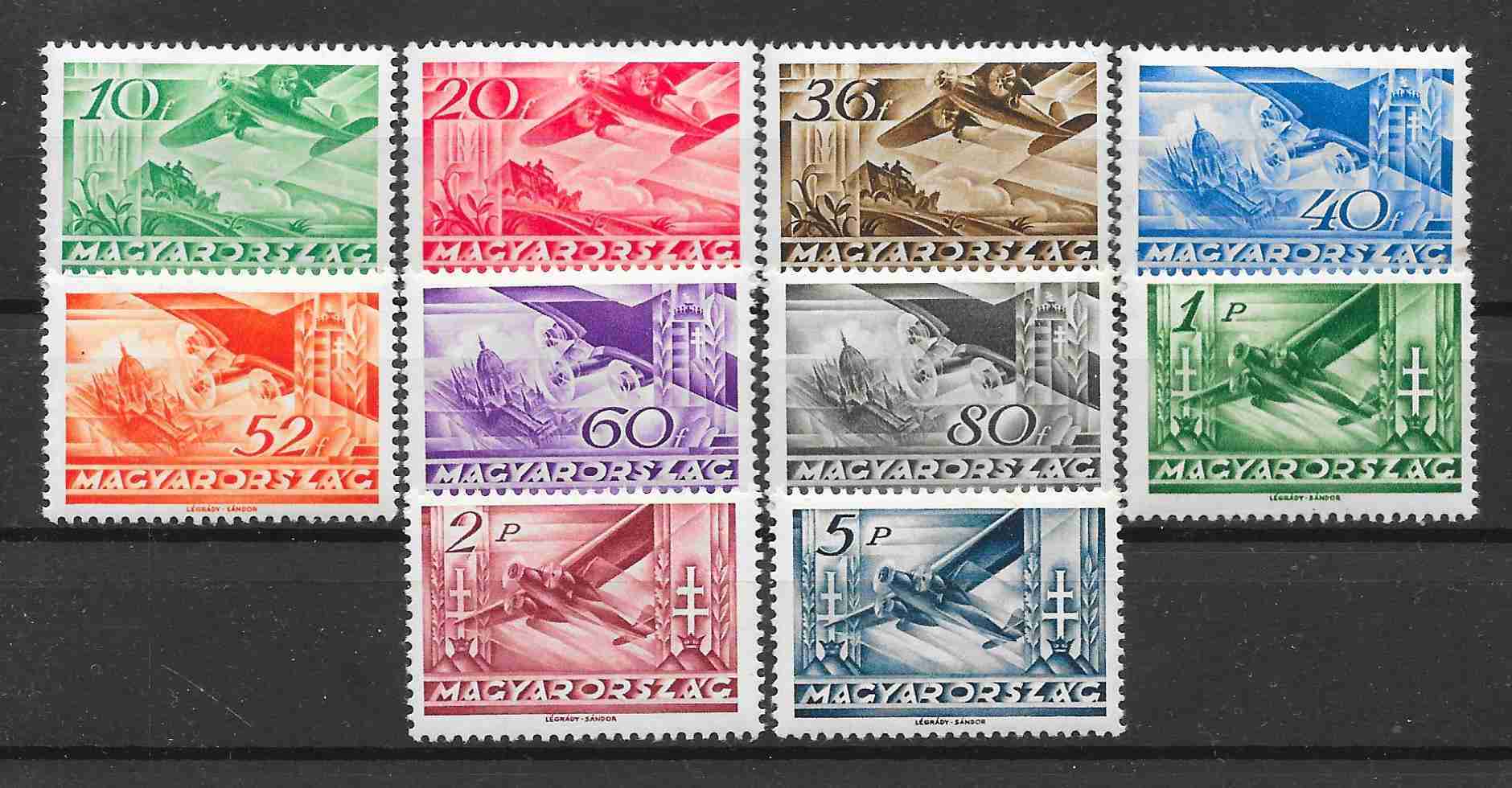 1936. Repülő, Falcos sor (7 000)