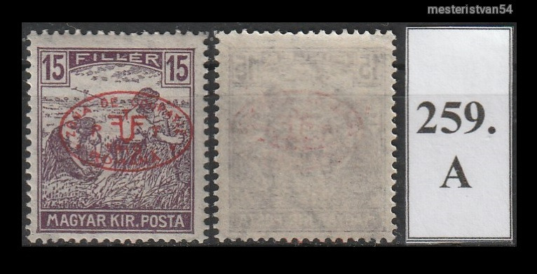 1919.Debrecen -Román megszállás (II.) November 21. A-259