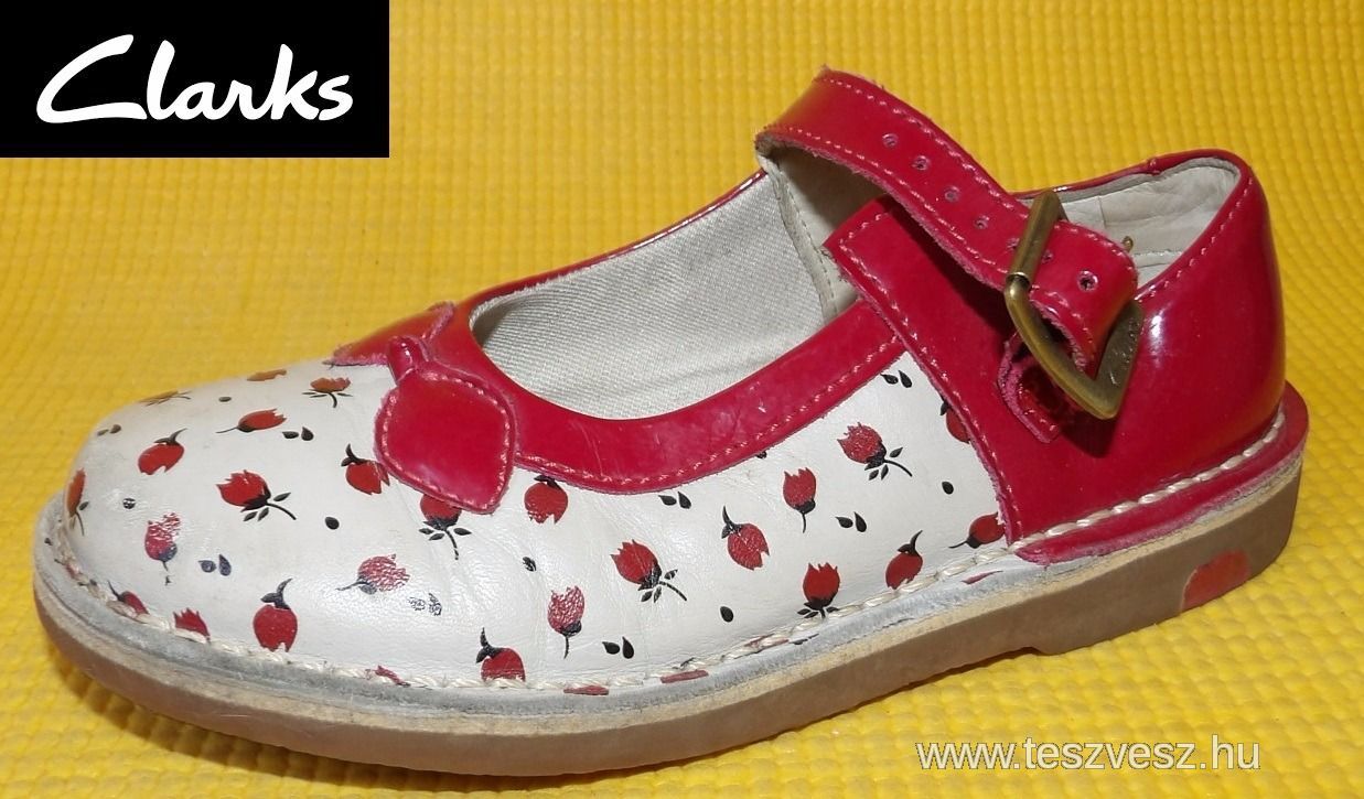 CLARKS tündéri bőr balerina  26