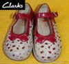 CLARKS tündéri bőr balerina  26