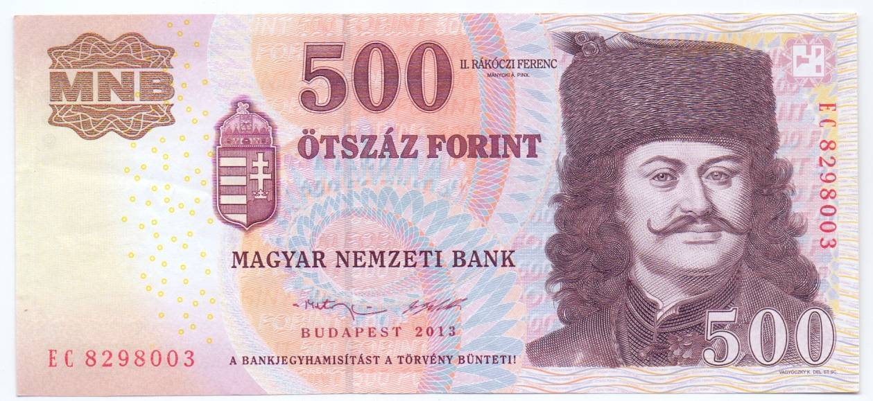 500 Forint 2013 EC