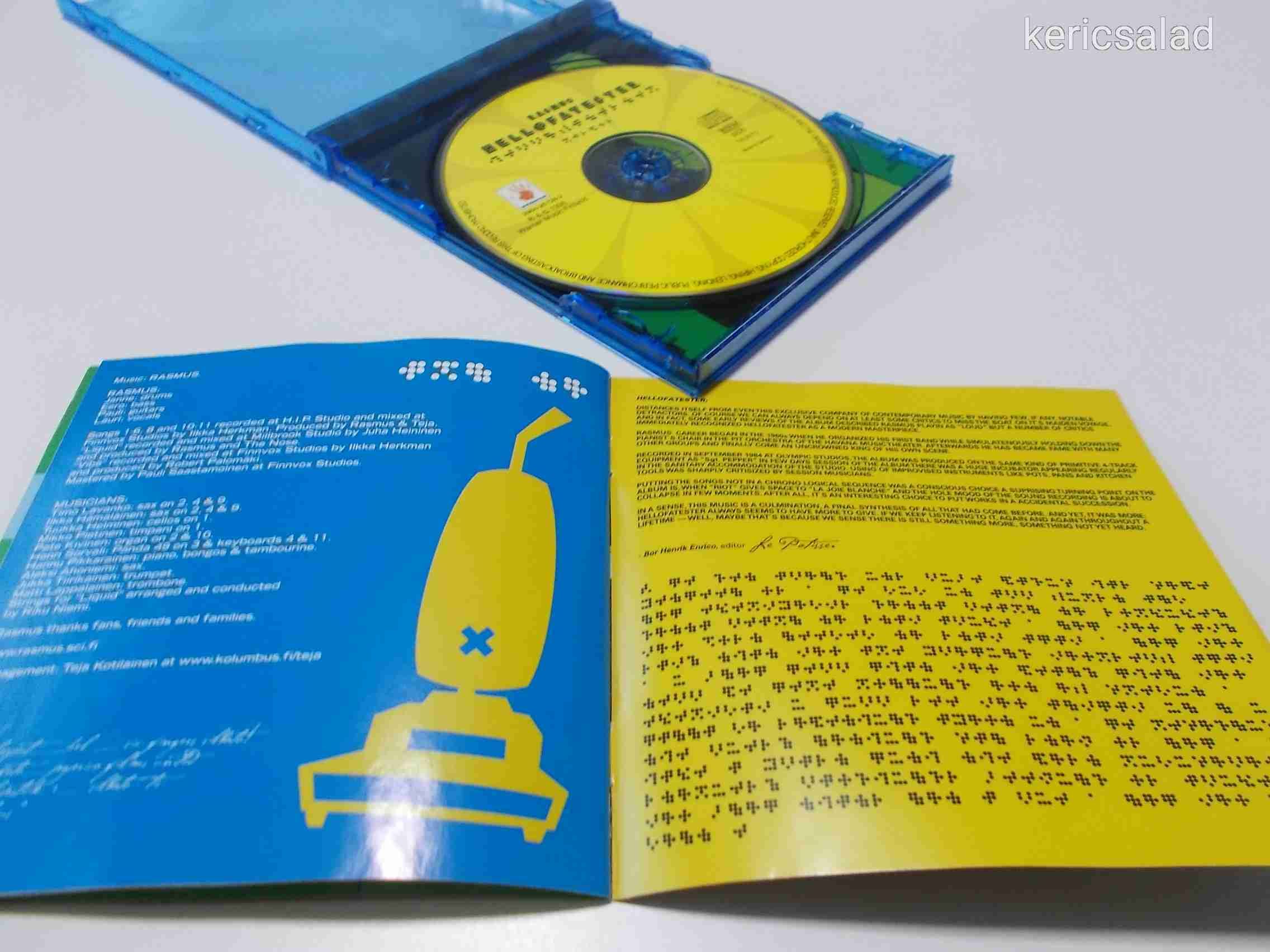 Rasmus: Hellofatester cd 1998