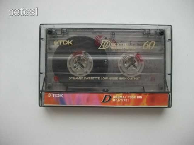 Tdk D 60 kazetta 35.