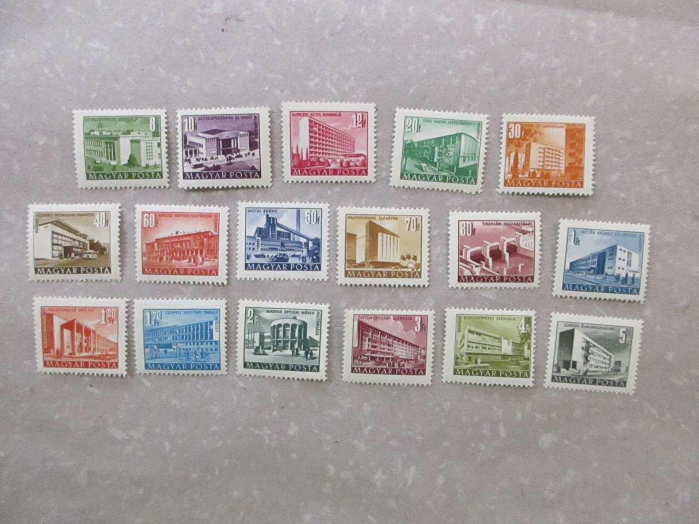 1951/53. Épületek kis képméret**