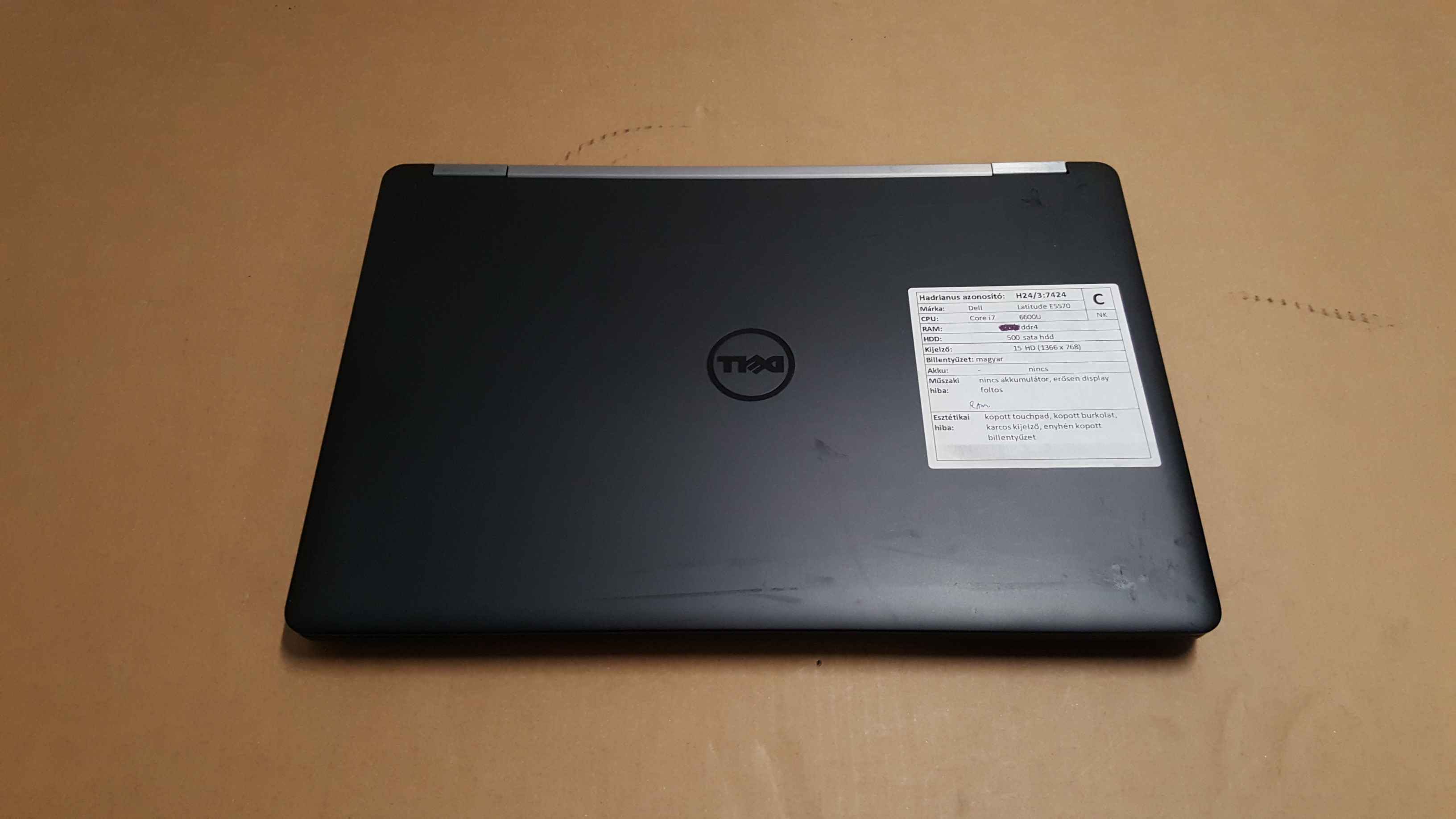 Dell Latitude E5570