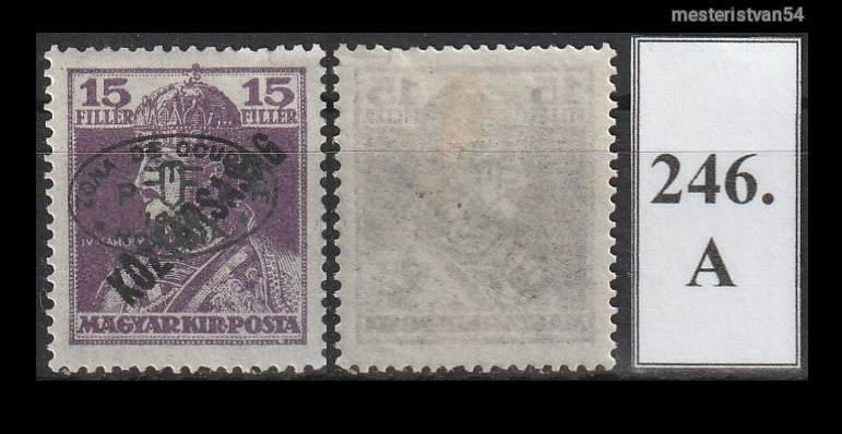 1919.Debrecen -Román megszállás (II.) November 21. A-246