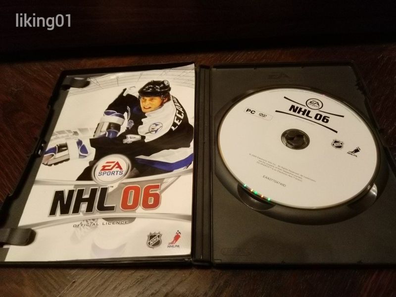 NHL 06 PC CD Magyar dokumentáció!