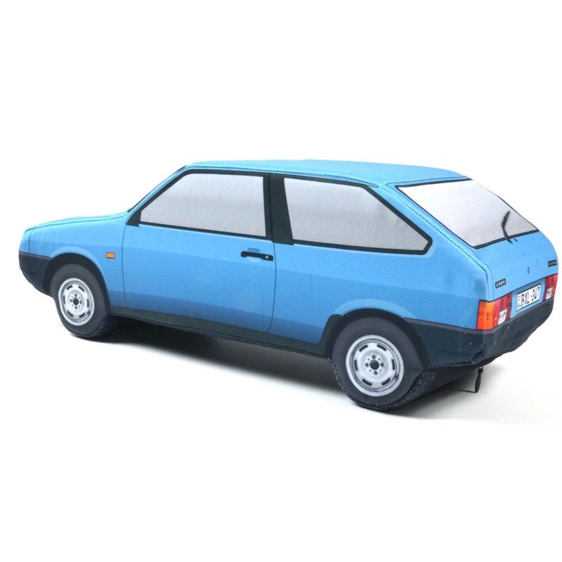 Plüss Lada Samara Piros