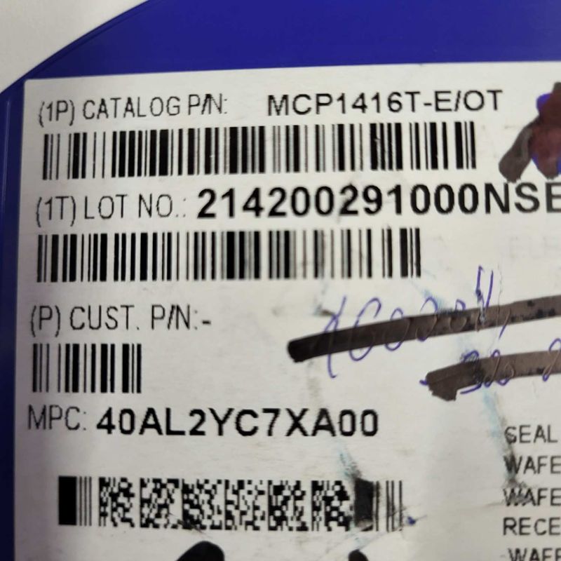 MCP1416T-E/OT  MICROCHIP IC driver SOT23-5  (480db)