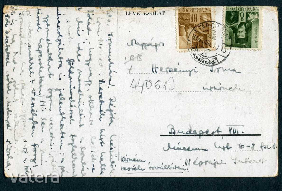 Tápióbicske, utcakép, 1944.