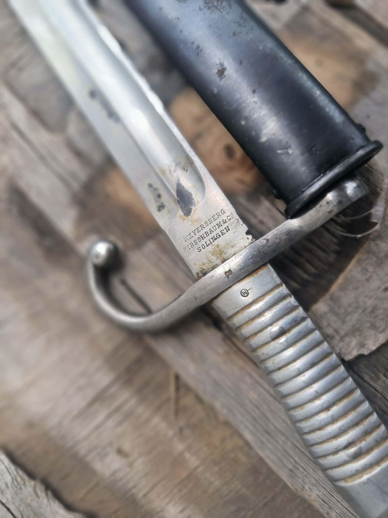 Argentin Mauser M1891 bajonet, német export