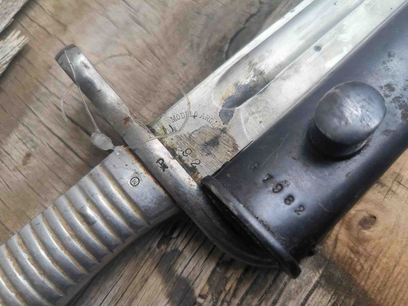 Argentin Mauser M1891 bajonet, német export