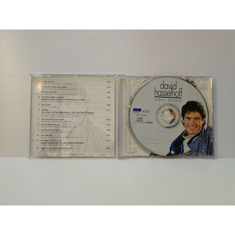 David Hasselhoff - Night rocker - karcmentes CD