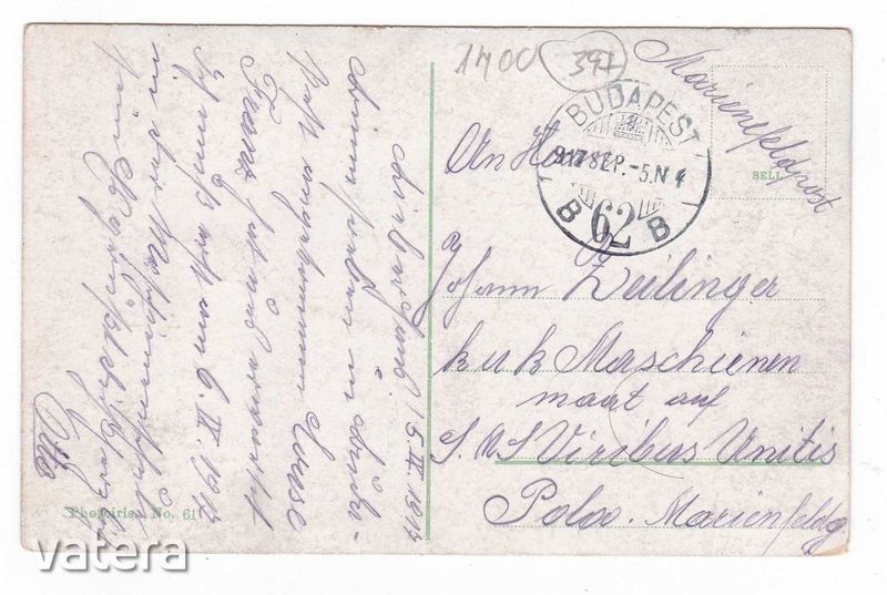 1917. Budapest -Andrássy út (397)