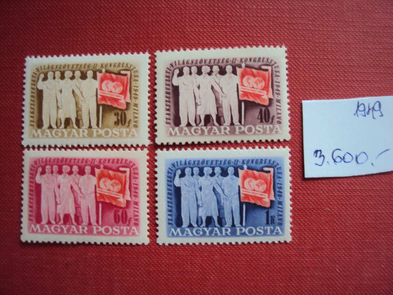 1949- Szakszervezet postatisztan eladó -P-1
