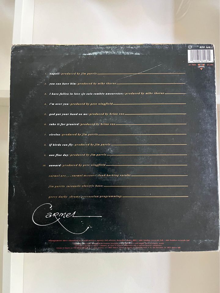 Carmel - Set Me Free LP