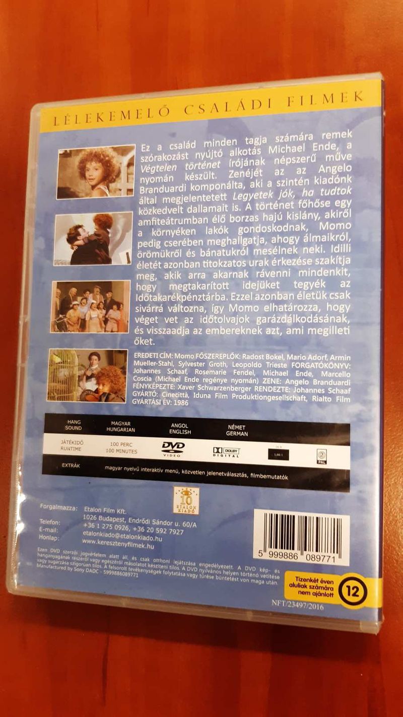 MOMO, hibátlan, szinkronos DVD