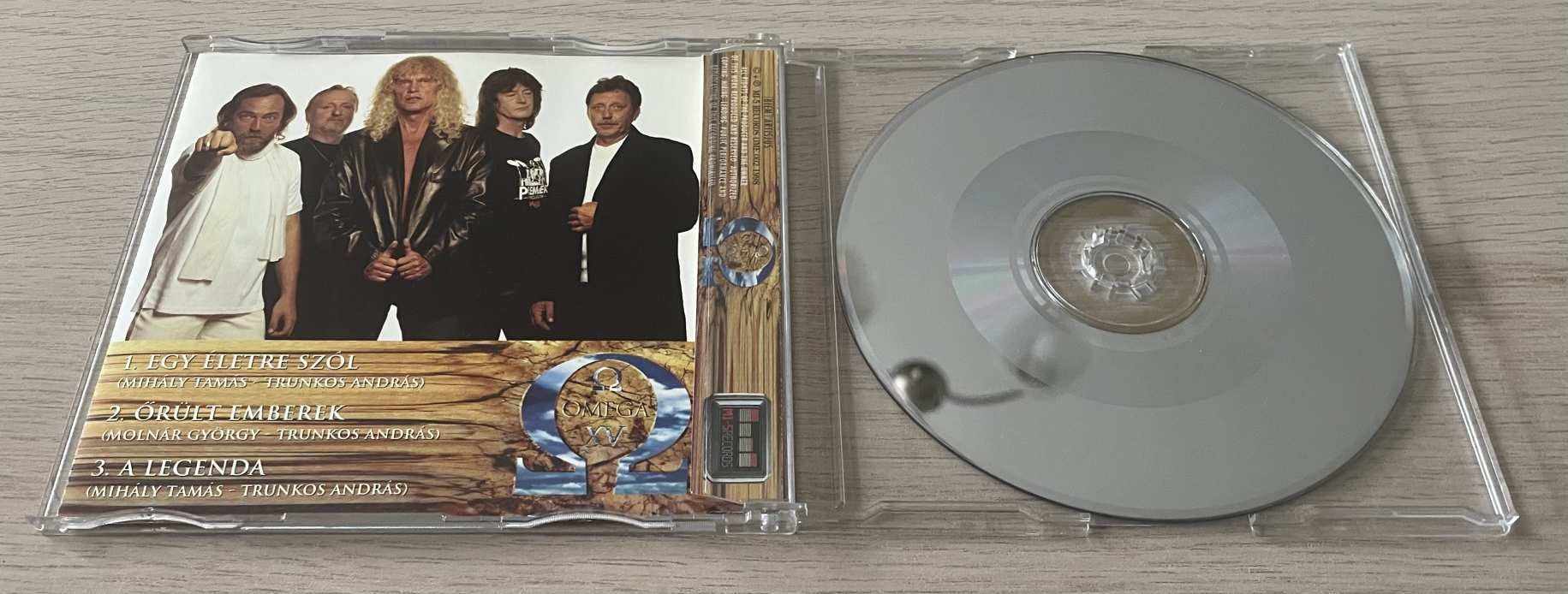 OMEGA : EGY ÉLETRE SZÓL 1998 KARCMENTES MAXI CD