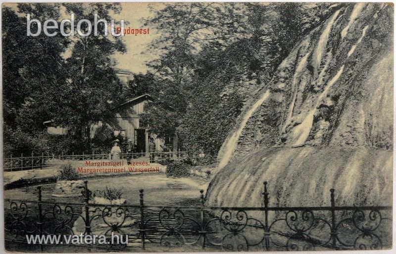 Budapest, Margitszigeti vízesés.