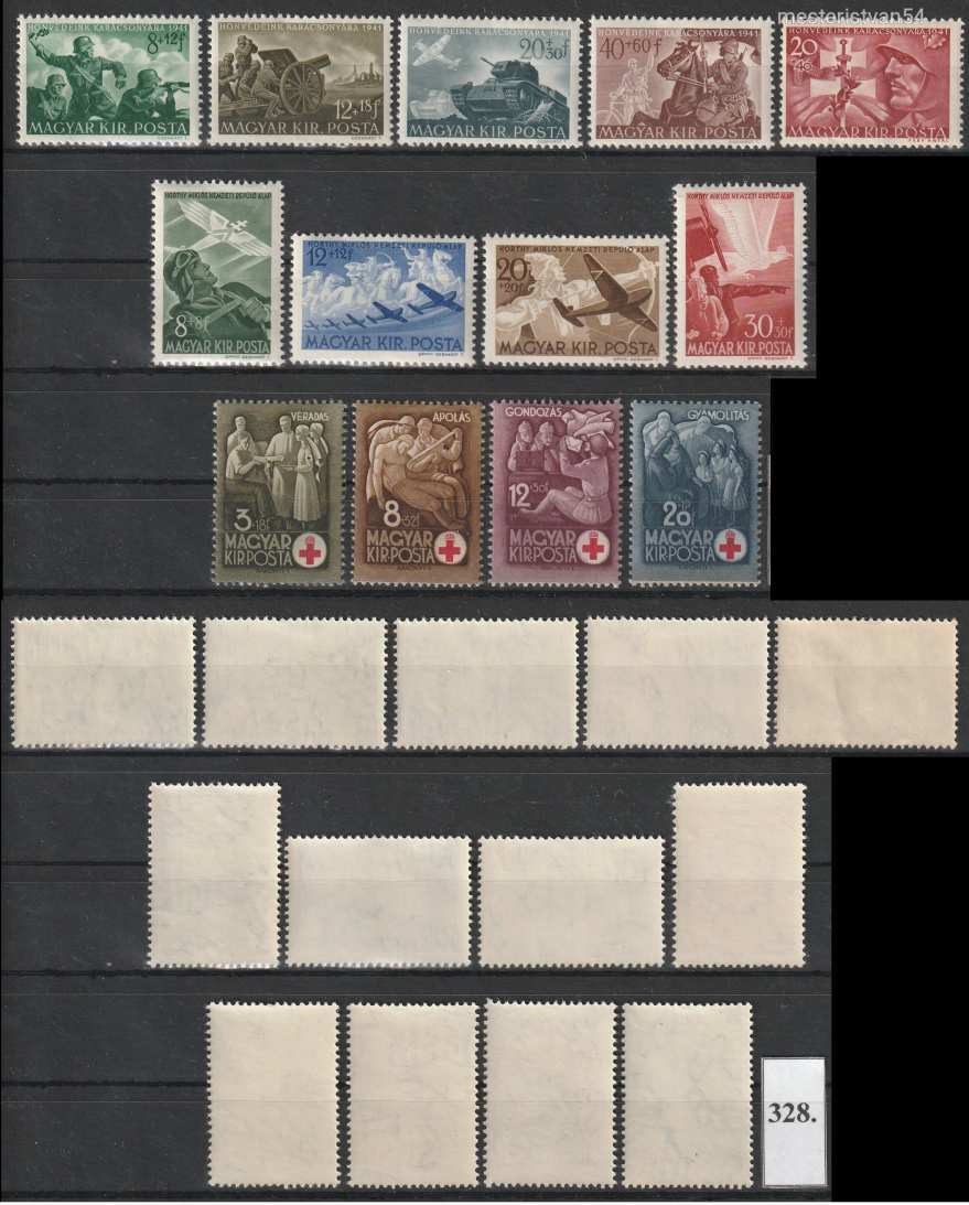 1941.Katona-1942.Repülőalap (III)-1942.Vöröskereszt (I)