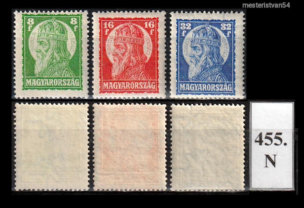 1928. Szent István-(I.)** N-455