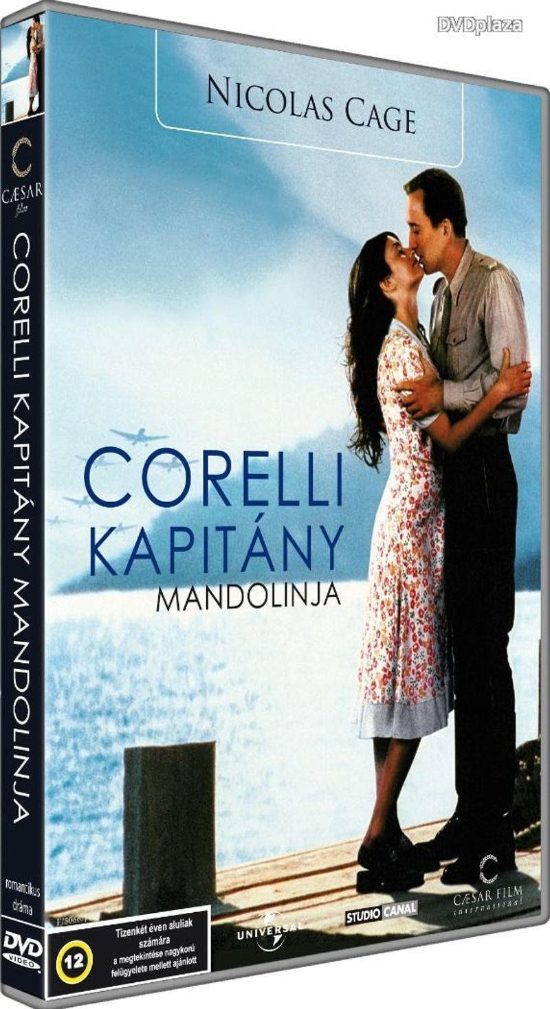 CORELLI KAPITÁNY MANDOLINJ DVD ÚJ BONTATLAN