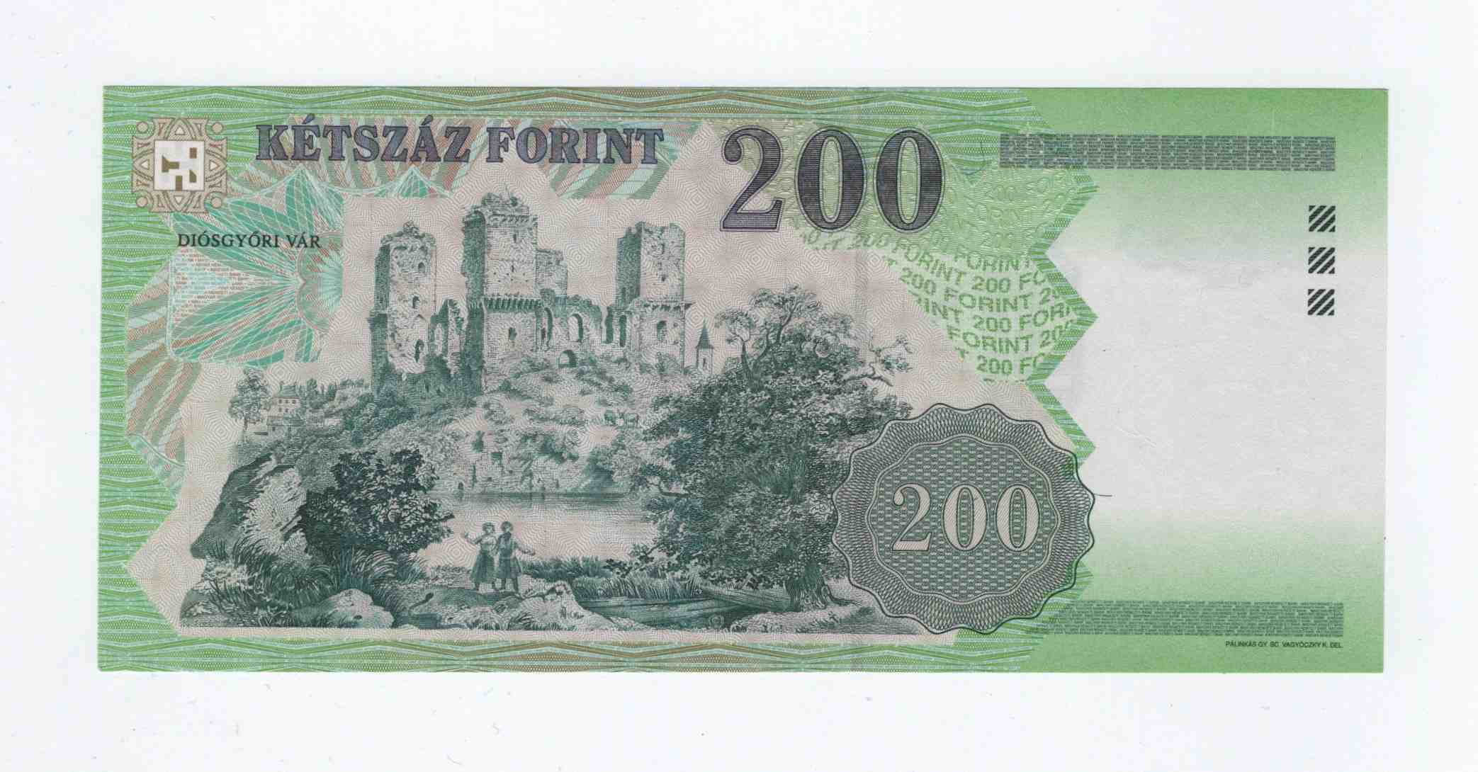1998 200 forint FE UNC