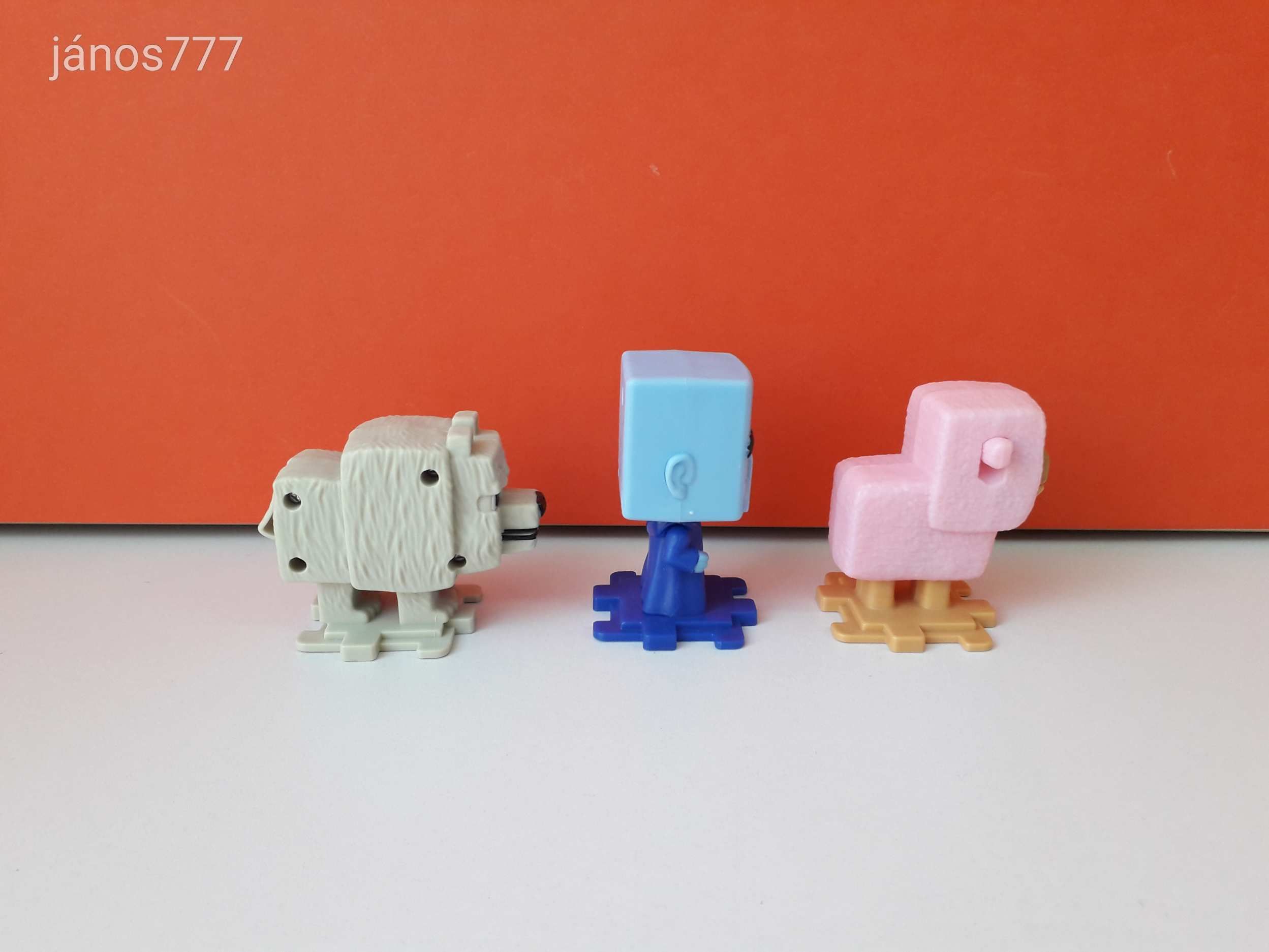 Extra McDonalds Minecraft 3db figura együtt !! (meghosszabbítva ...