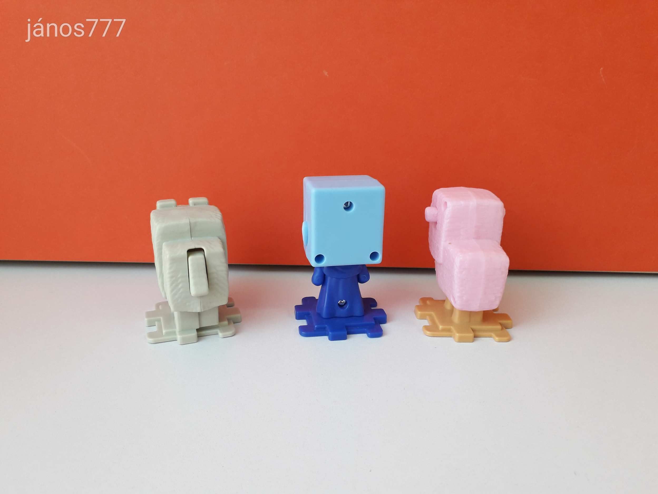 Extra McDonalds Minecraft 3db figura együtt !! (meghosszabbítva ...