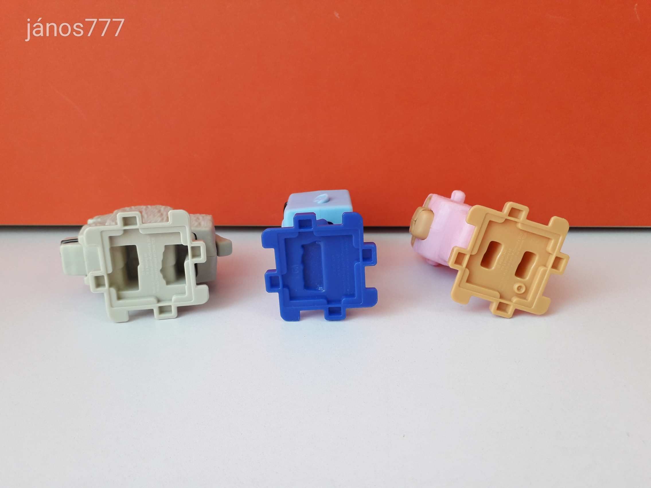 Extra McDonalds Minecraft 3db figura együtt !! (meghosszabbítva ...